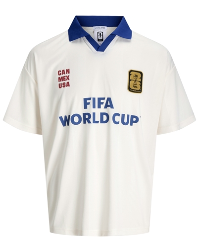 Jack & Jones Junior - JORFifa Football Jersey - Snow White